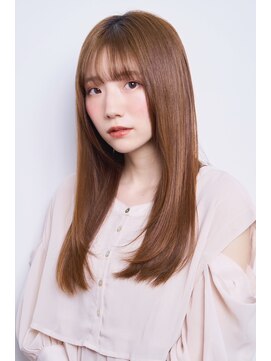 ユニックス モザイクモール港北店(UNIX) 【UNIX港北店】モカブラウンストレート#縮毛矯正#髪質改善