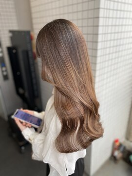 リネット ヨコハマ バイ リトル(linette yokohama by little) ！FUTABA指名！やわらかいブラウンカラー！