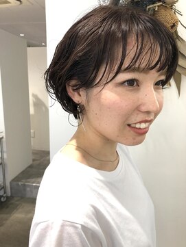 キジ(KIJI) マッシュショートナチュラルパーマ