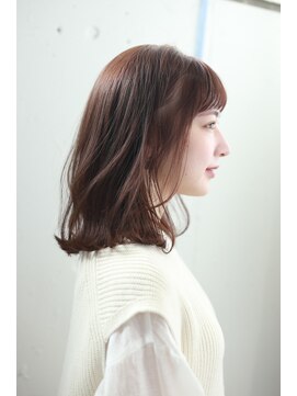 ルーカ 恵比寿(LU-CA) 30代40代50代 大人可愛い小顔ミディアムボブレイヤー恵比寿
