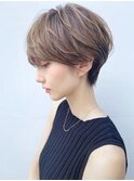大人エレガントマッシュショート