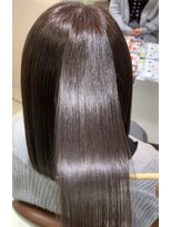 アズール 草加(azule) アッシュグレー　髪質改善カラー