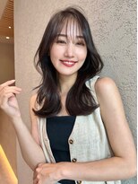 ロンド アンブル 四条烏丸(Lond ambre)&nbsp;エアリーロング/レイヤーロング/韓国/前髪_4323