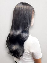 ヘアーエポック(hair epoque) 20代30代透明感暗髪アッシュブルーグレー