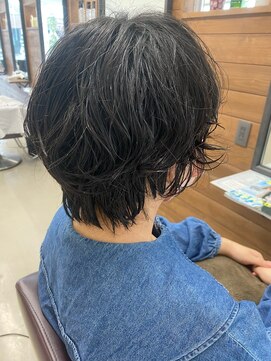 ベルタ(BELTA) ニュアンスショートのパーマスタイル