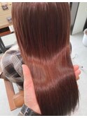 【オイルカラー】艶感オレンジベージュ