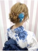 ガーリースタイル/心斎橋/ヘアメ/セットサロン