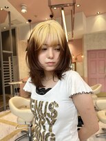 リー 梅田(Lee)&nbsp;ルーツカラー/エンドカラー/ベージュ/ブラウン/デザインカラー