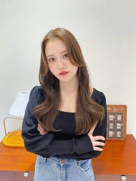 モク 立川(moc) moc style 立川/韓国/ブリーチ/髪質改善/前髪/顔まわり/レイヤー