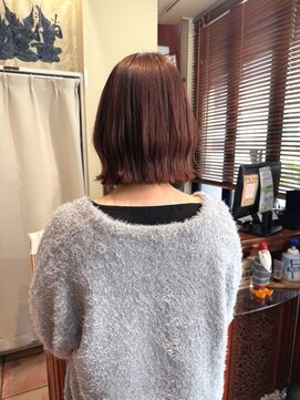ヘアーフィックス リュウアジア 越谷店(hair fix RYU Asia) 【RYU Asia越谷店】切りっぱなし外ハネボブ