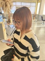 ニナル(Ninal)&nbsp;切りっぱなしbob/ハイトーンカラー