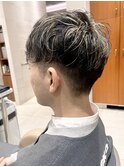 メンズハイライト　ハイライトカラー　デザインカラー　ブリーチ