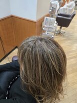 松本平太郎美容室 立川店 【立川 セミロングレイヤー ハイライト 30代40代50代60代◎】