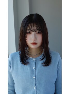 ソイクフ 四条大宮店(SOY-KUFU) 20代30代40代似合わせカットフェミニンロングメルティーカラー