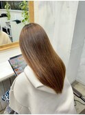 地毛風ナチュラルストレートパーマ