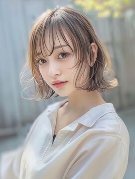 アルトリスト(Altruist Aging×HAIR&SPA) ☆イメチェンピンクベージュアンブレラカラー前髪クールショート