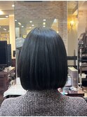 ぱつっとボブスタイル　池袋/池袋美容室/楓
