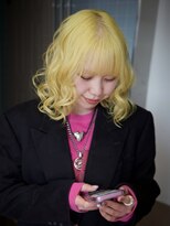 クペウ ローウェン(cope'u ROWEN)&nbsp;デザインカラー/レイヤーカット/ウェットヘア/オリーブベージュ