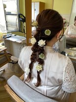 アリスバイブランニューリブ 難波店(ALICE by Brandnew×LIV)&nbsp;編みおろしツインポニー