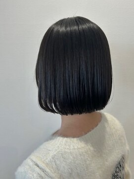 ノワ 三鷹店(Nowa) 縮毛矯正で艶々ボブ