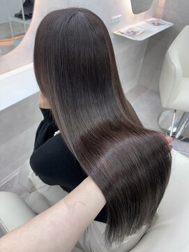 エス(Ess) ホワイトグレージュ /チェリーブラウン[髪質改善/ヘアセット]