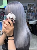 にじさんじ 葛葉 ケアブリーチ シルバー ホワイト ハイトーン