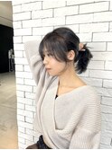 結んでも可愛いお顔まわり♪/後れ毛/20代30代40代
