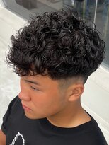 ジーニー 新百合ヶ丘(Genie)&nbsp;ダークアッシュニュアンスパーマ韓国マッシュベリーショート