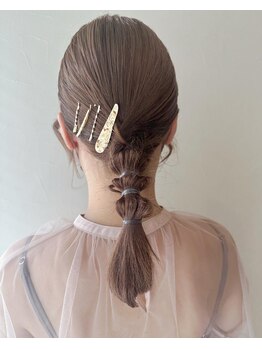 ファブ 千葉店(FaB)の写真/特別な日や美容院後のお出かけにも♪いつもと違った雰囲気で気分UP*お好みに合わせてご提案します[千葉駅]