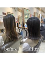 ステラバイケンジ 藤沢(STELLA by KENJE)&nbsp;白髪ぼかし/脱白髪染め/ハイライト【藤沢/藤沢駅】