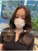個性と可愛らしさをナチュラルに表現した韓国ヘア☆