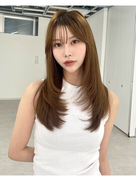 ユーフォリア 新宿店(Euphoria) レイヤーカット/ハイレイヤー/ベージュカラー