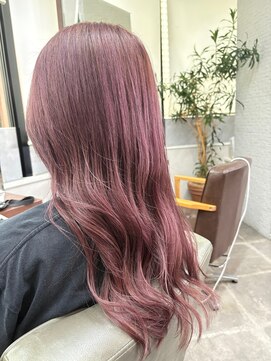 プライマル 稲毛店(PRIMAL) イメチェンチェリーブラウンフェミニンモードダークアッシュ