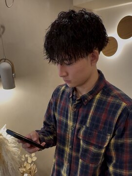 ラヴィズム 名駅店(LUVISM) スパイラルパーマ/メンズパーマ/波巻/マッシュ/波巻きスパイラル