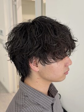 ビカムメンズヘアー 栄店(become men's hair) シャドウパーマ無造作パーマ波巻きパーマ