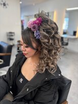 リエンス(RIENS) 【RIENS】ヘアセット×馬越麗奈『成人式ヘア』