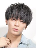 マッシュ/束感/ツイストスパイラルパーマ/メンズ