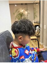 アフィネ ヘアライフデザイン(Affiner HAIR LIFE DESIGN)&nbsp;キッズフェード × シャドウパーマ