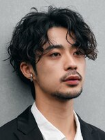 テン 心斎橋(tenn.)&nbsp;フェザーショートフェザーパーマニュアンスパーマショートヘア