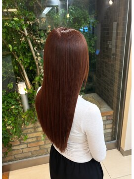 ファーレンピュアスウィート(fahren-pure-suite) ブリーチ無しカラーRED brown