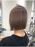 髪質改善 切りっぱなしボブ 大人ボブ タッセル 