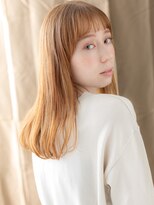カバーヘアアンドスパ ブリス 浦和(COVER HAIR&SPA bliss) ダブルカラーミルクティーブロンドメテオストレート20代30代X