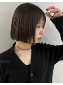 王道人気☆顎下1cm韓国ヘアタッセルボブ/韓国ボブ/ワンレンKIRA
