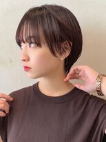 クオン 武蔵小杉(quon) 20代/ボブ/ハッシュカット/シースルーバング/ハンサムショート