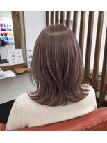 ヘアメイク アンフィ(amphi)&nbsp;やわらかピンクベージュ