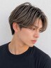 【韓国ヘア】メンズカット＋ブリーチ＋オンカラー ￥12700