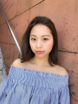 エイムコーゾー美容室(AiM KOZO) 大人可愛い外はねミディアム