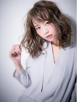 カバーヘアアンドスパ ブリス 浦和(COVER HAIR&SPA bliss) *bliss浦和*抜け感♪くせ毛風スパイラルカールの小顔セミディw