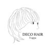 デコヘアーフラッペ(DECO HAIR frappe)のお店ロゴ