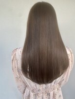 アヴァンス 神戸元町店(AVANCE.)&nbsp;ケラ熱　カラー同時施術　艶